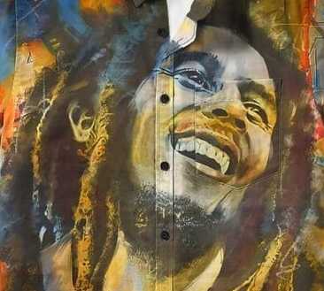 Iconic Bob Marley Graphic Print Shirt – Vintage Reggae Inspired Half Sleeve Button Down Casual Top for Summer Outfits
