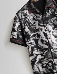 Mankind Black Mens Half Sleeves Shirts - XPST